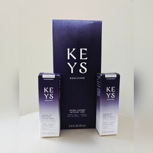 KEYS Soulcare Golden Face Cleanser Manuka Honey Turmeric 2x Face Peptide Cream